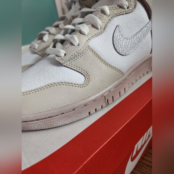 Nike Dunk High Retro Summit White - Phantom - Pink Oxford - Picture 14 of 16